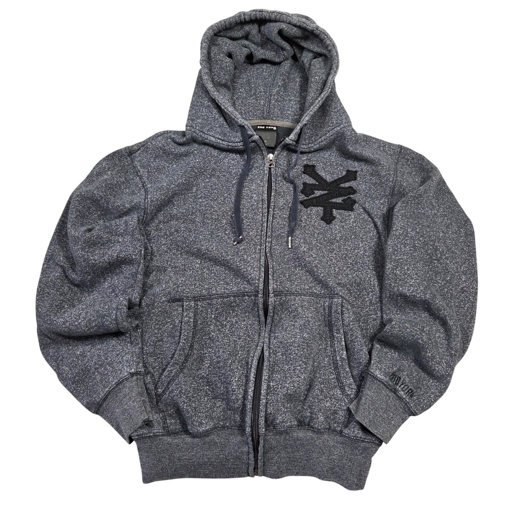 Zoo York Full Zip Hoodie Sweatshirt Men Cyber Y2k Grunge Punk Skater Baggy 2000s